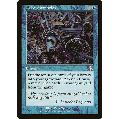 False Memories FOIL - TOR