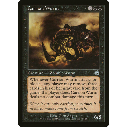 Carrion Wurm FOIL - TOR