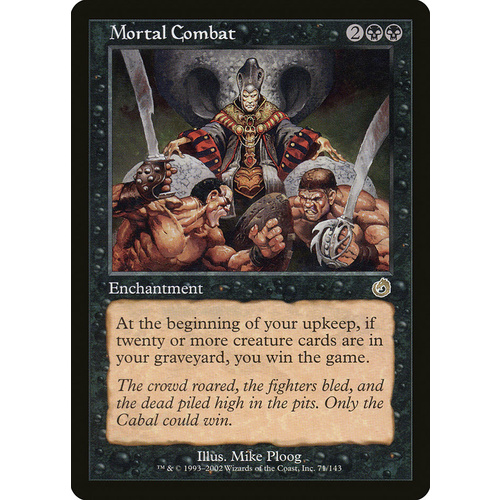 Mortal Combat FOIL - TOR