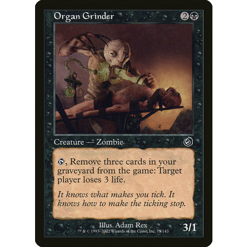 Organ Grinder FOIL - TOR
