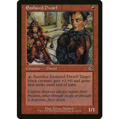 Enslaved Dwarf FOIL - TOR