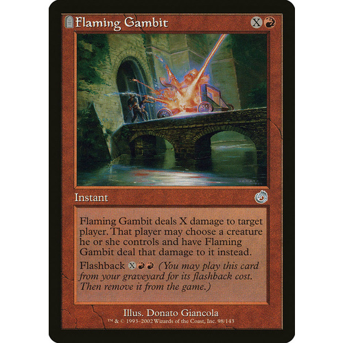 Flaming Gambit FOIL - TOR