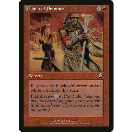 Flash of Defiance FOIL - TOR