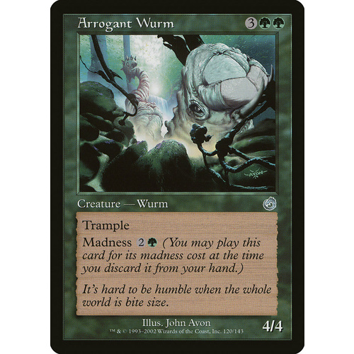 Arrogant Wurm FOIL - TOR