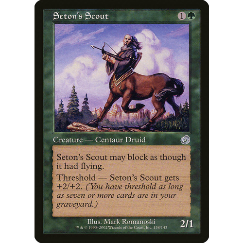 Seton's Scout FOIL - TOR