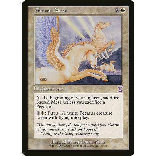Sacred Mesa - TSB