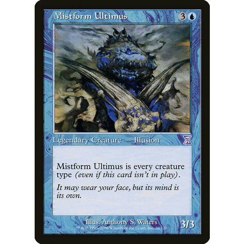Mistform Ultimus - TSB