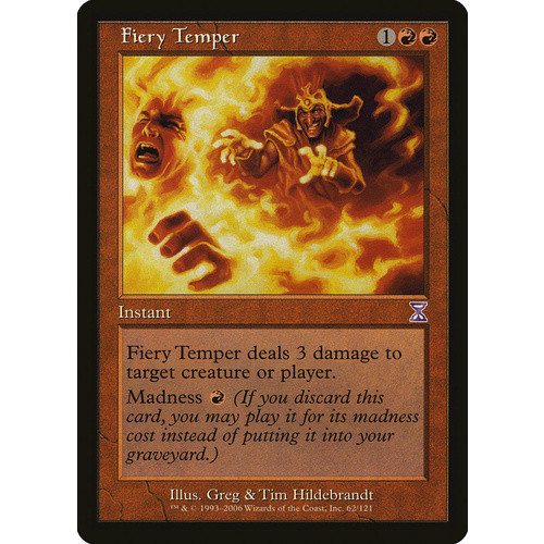 Fiery Temper - TSB