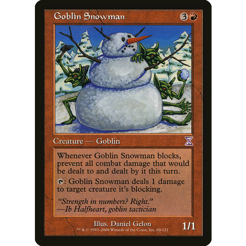 Goblin Snowman - TSB