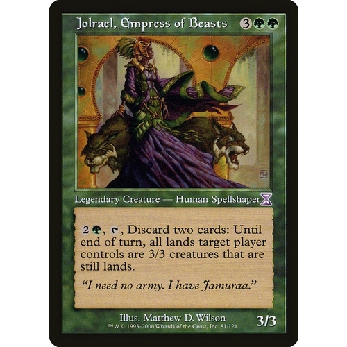 Jolrael, Empress of Beasts - TSB