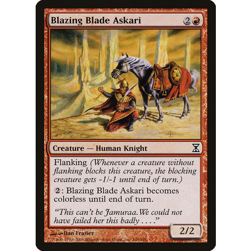 Blazing Blade Askari - TSP