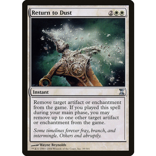 Return to Dust - TSP