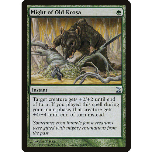 Might of Old Krosa - TSP