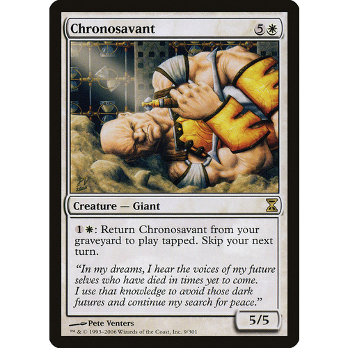 Chronosavant - TSP