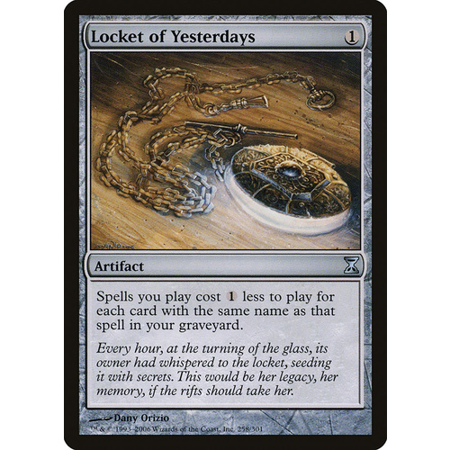 Locket of Yesterdays - TSP