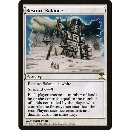 Restore Balance - TSP