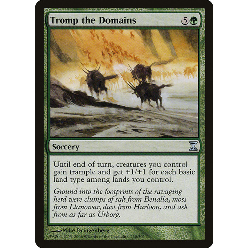 Tromp the Domains - TSP