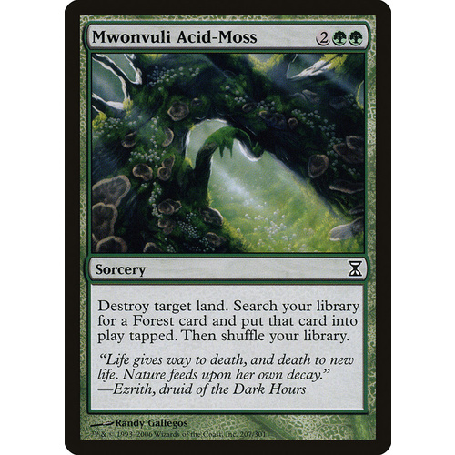 Mwonvuli Acid-Moss - TSP