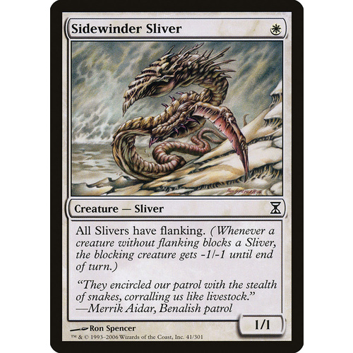Sidewinder Sliver - TSP