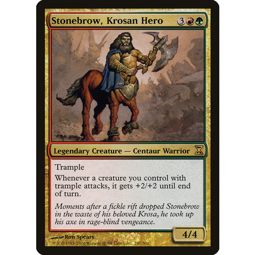 Stonebrow, Krosan Hero - TSP