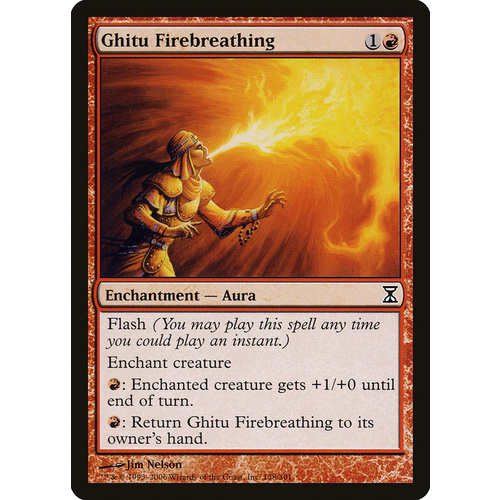 Ghitu Firebreathing FOIL - TSP