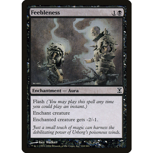Feebleness FOIL - TSP