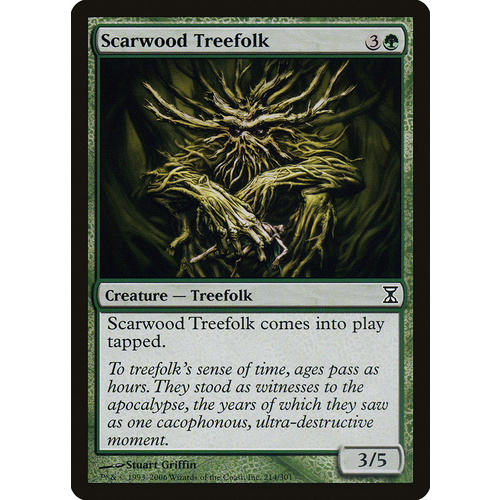 Scarwood Treefolk FOIL - TSP