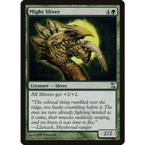 Might Sliver FOIL - TSP