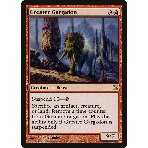 Greater Gargadon FOIL - TSP