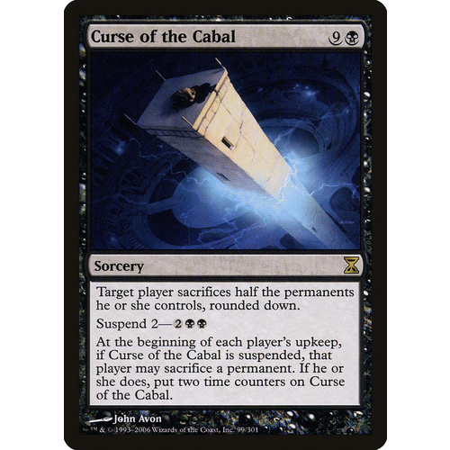 Curse of the Cabal FOIL - TSP