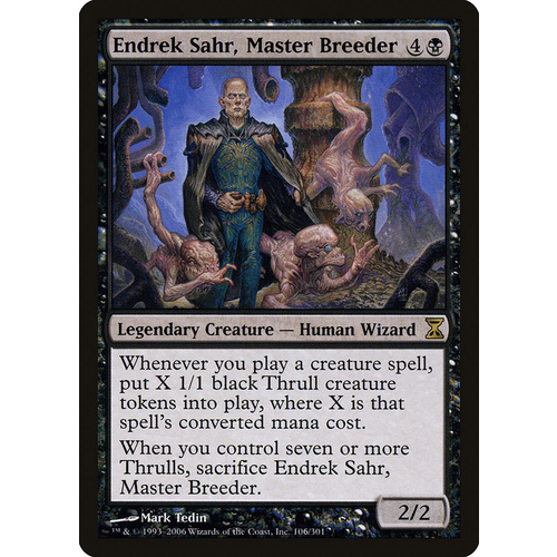 Endrek Sahr, Master Breeder FOIL - TSP