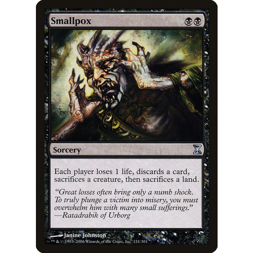 Smallpox FOIL - TSP