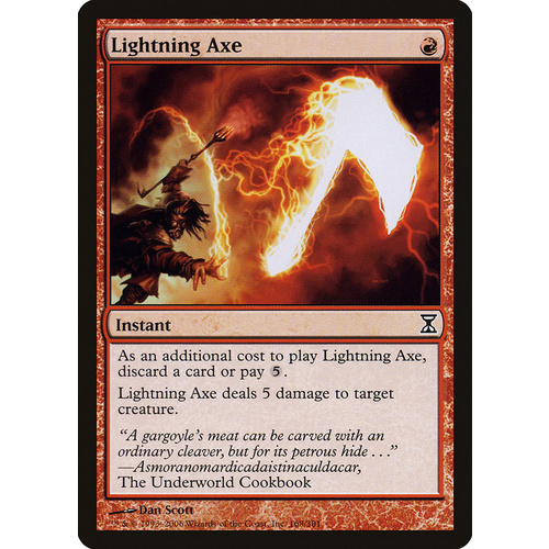 Lightning Axe FOIL - TSP