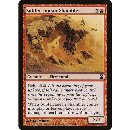 Subterranean Shambler FOIL - TSP