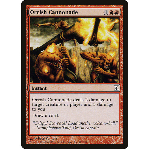 Orcish Cannonade FOIL - TSP