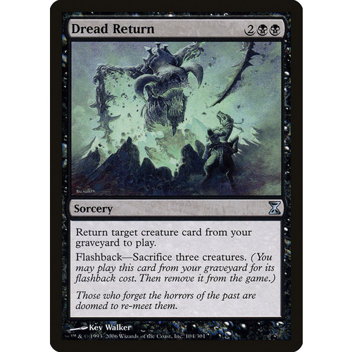 Dread Return FOIL - TSP
