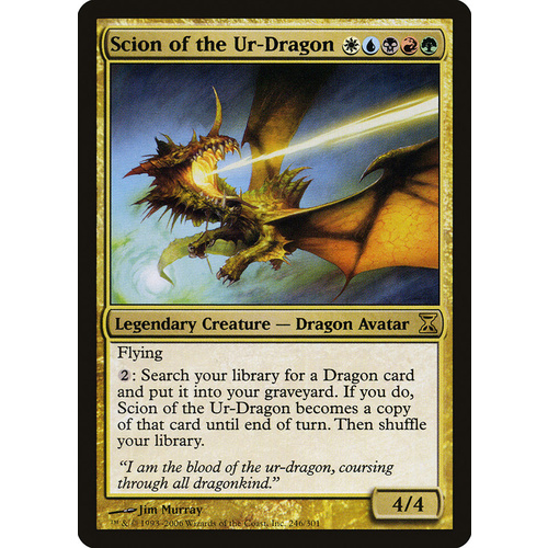 Scion of the Ur-Dragon FOIL - TSP