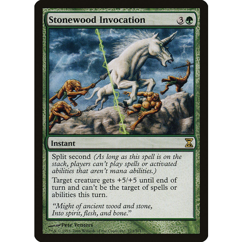 Stonewood Invocation FOIL - TSP