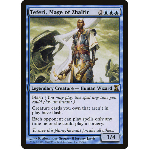 Teferi, Mage of Zhalfir FOIL - TSP