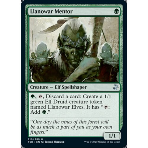 Llanowar Mentor - TSR