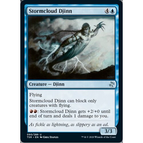 Stormcloud Djinn FOIL - TSR
