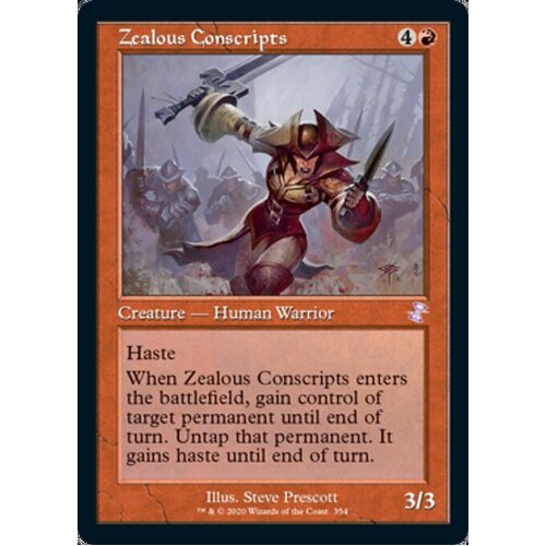 Zealous Conscripts FOIL - TSR