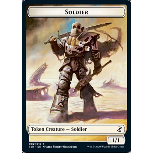 2 x Soldier Token - TSR