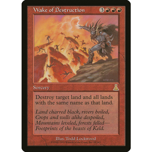 Wake of Destruction - UDS