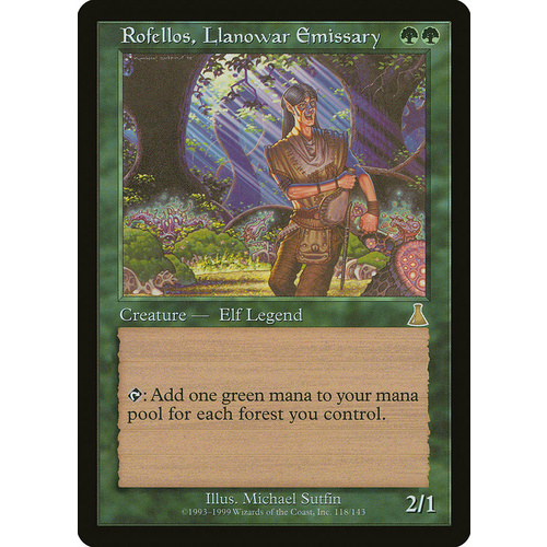 Rofellos, Llanowar Emissary - UDS
