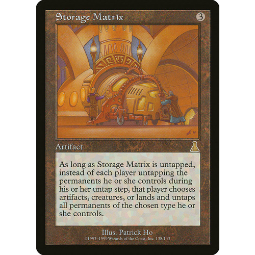 Storage Matrix - UDS