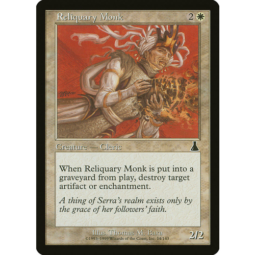 Reliquary Monk FOIL - UDS
