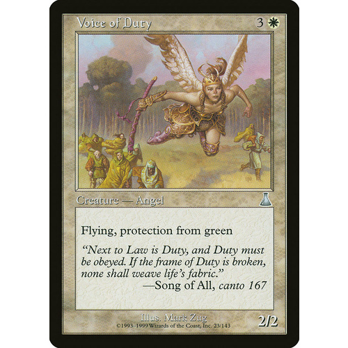 Voice of Duty FOIL - UDS