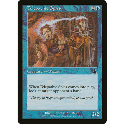 Telepathic Spies FOIL - UDS