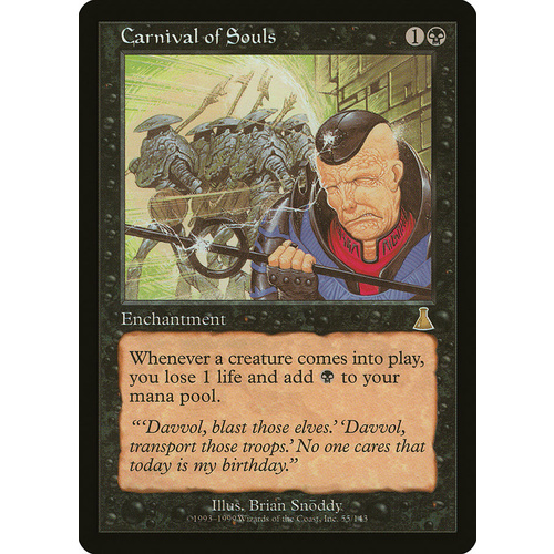 Carnival of Souls FOIL - UDS